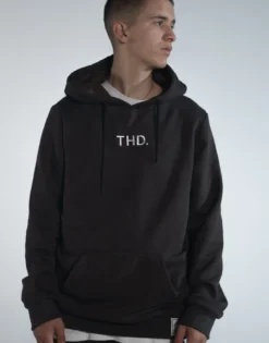 Sweatshirts m. hætte THEAD.