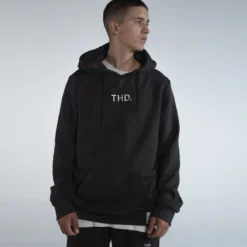 Sweatshirts m. hætte THEAD.