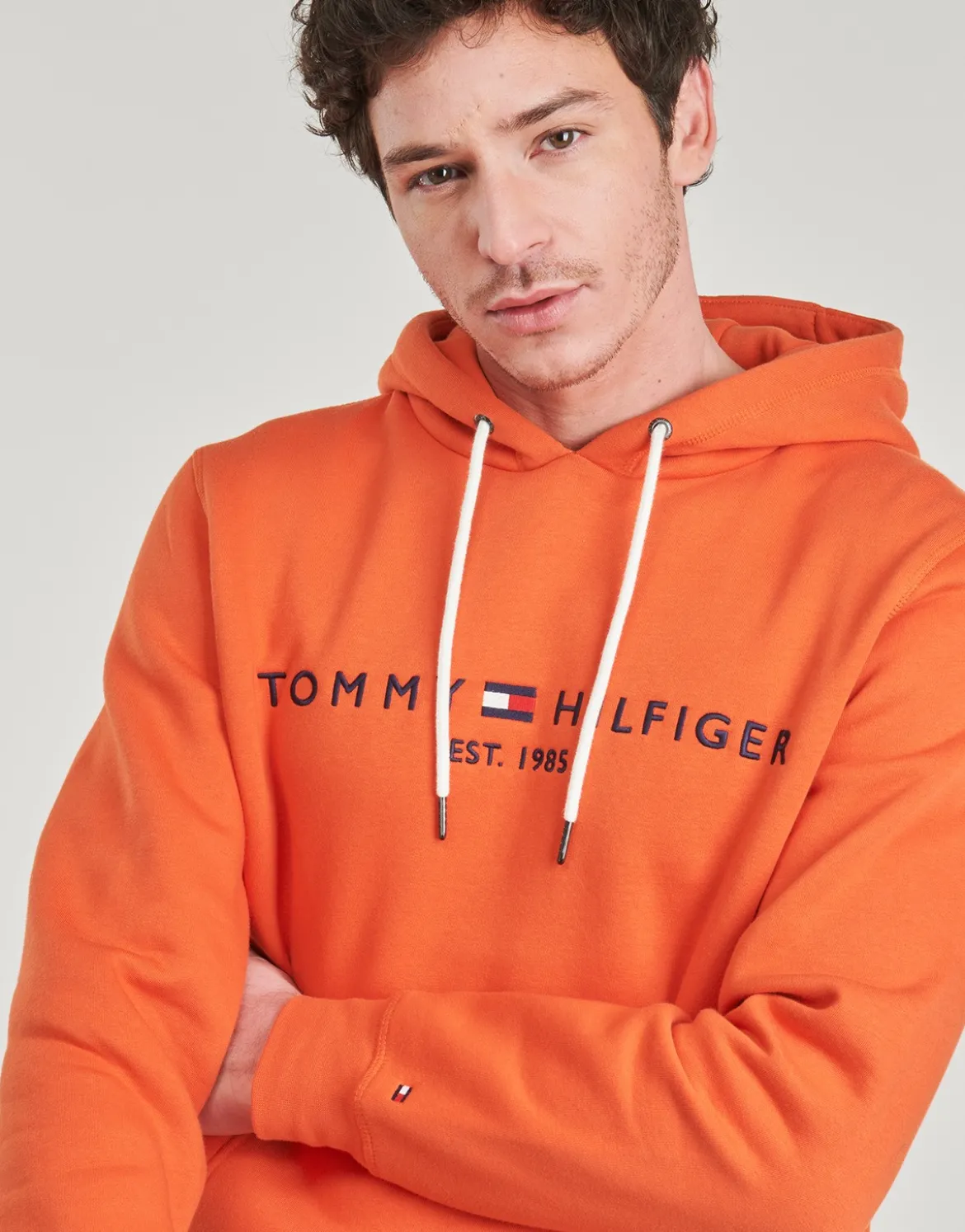 Sweatshirts m. hætte Tommy Hilfiger