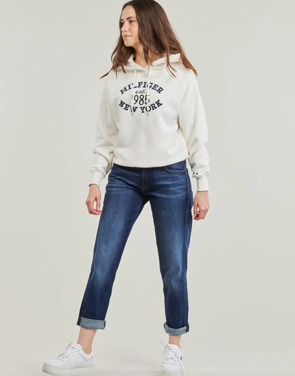 Sweatshirts m. hætte Tommy Hilfiger