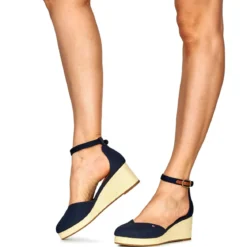 Tommy Hilfiger FLAG CLOSED TOE MID WEDGE ESPAD