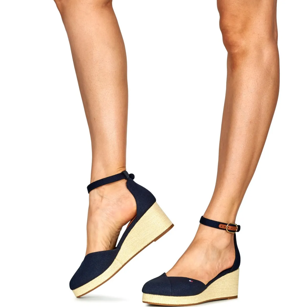 Tommy Hilfiger FLAG CLOSED TOE MID WEDGE ESPAD