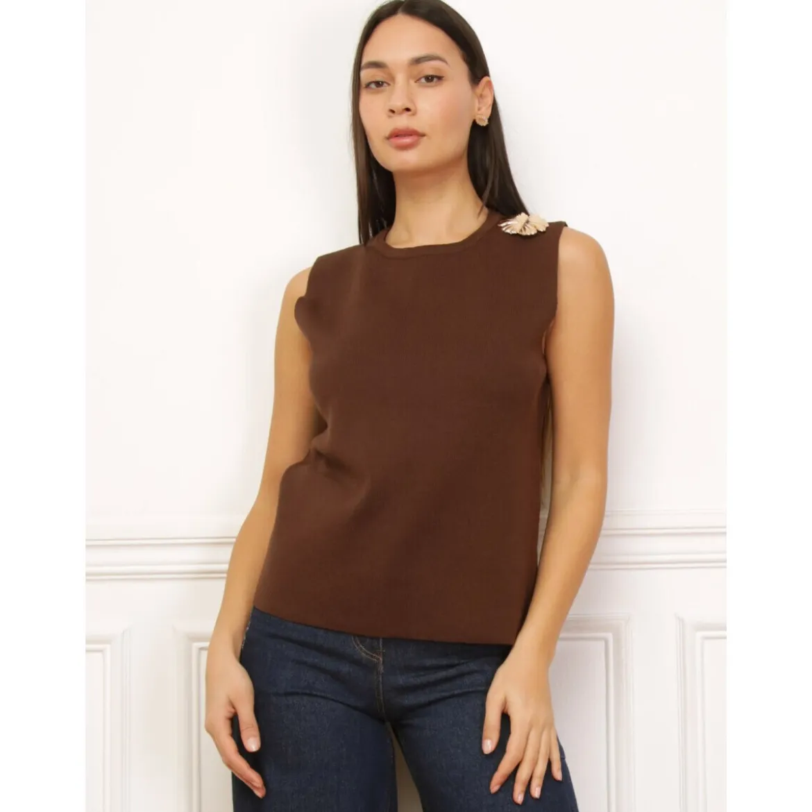 Toppe / T-shirts uden ærmer La Modeuse