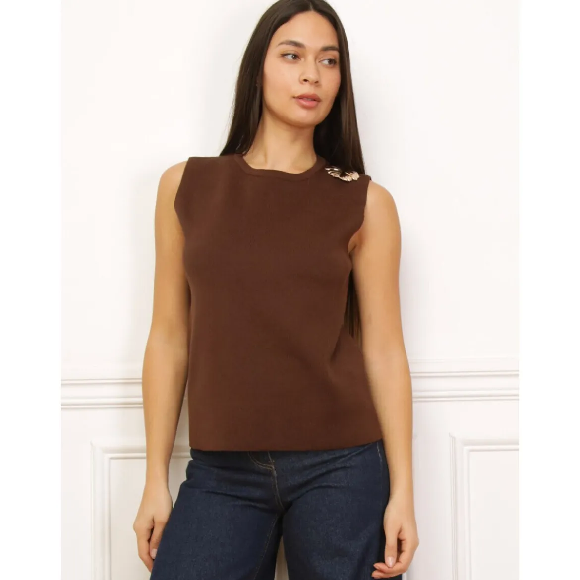 Toppe / T-shirts uden ærmer La Modeuse