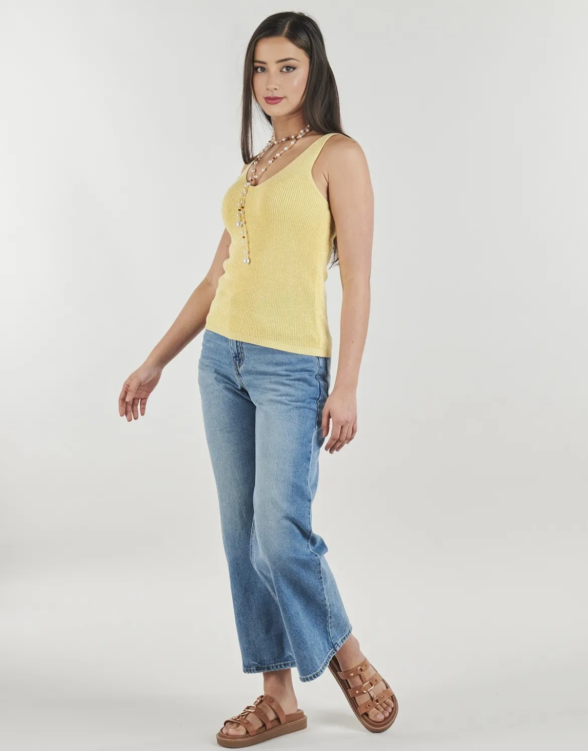 Toppe / T-shirts uden ærmer Vero Moda